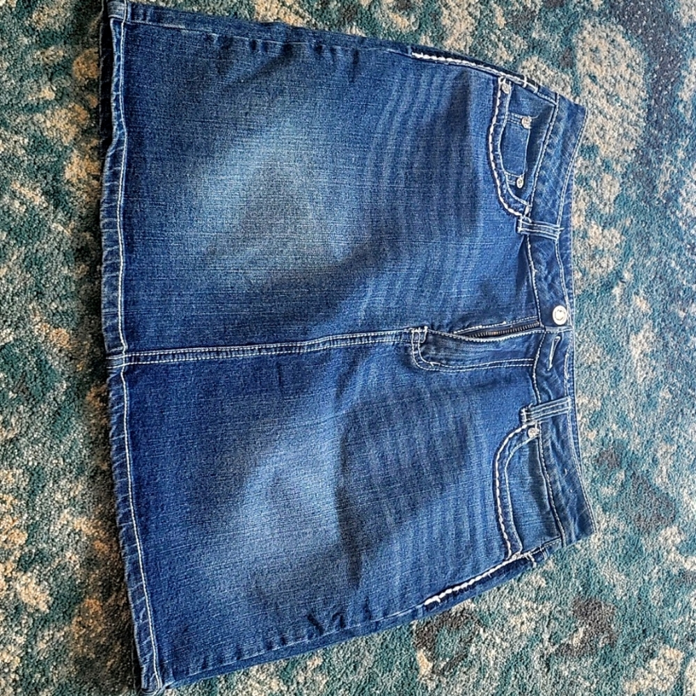 Zenim Denim mini skirt